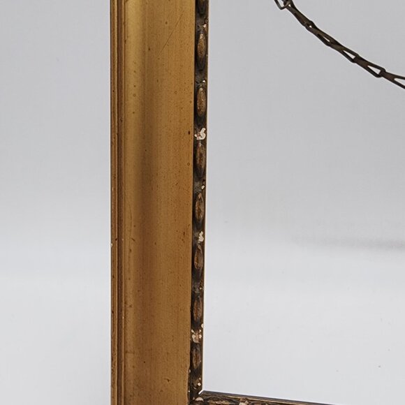 Art Deco Wood Picture Photo Frame Gesso AS IS 13.5"x18.75" VTG - Picture 7 of 15